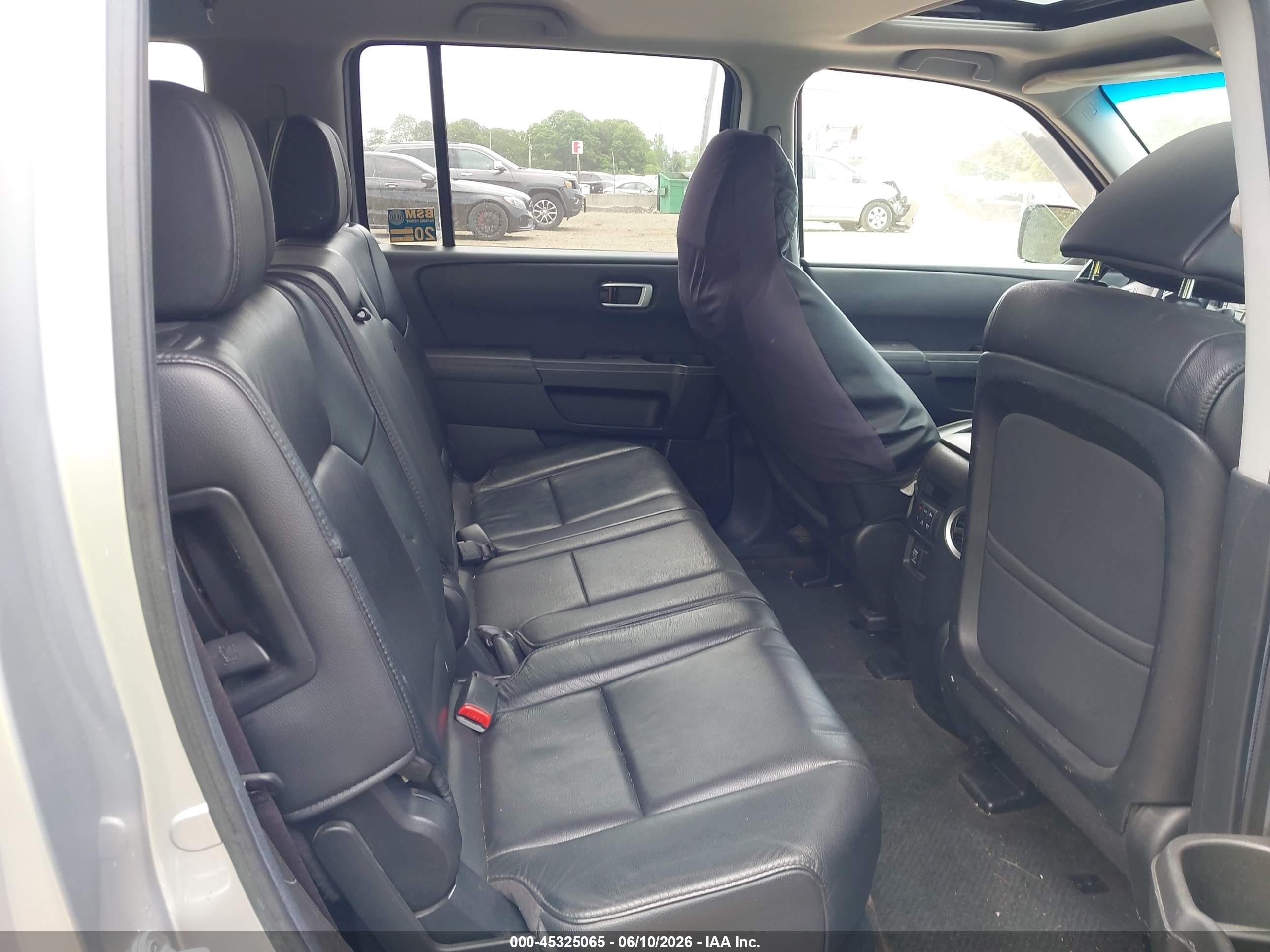 2013 Honda Pilot Ex-l Серебряный vin: 5FNYF4H5XDB069729