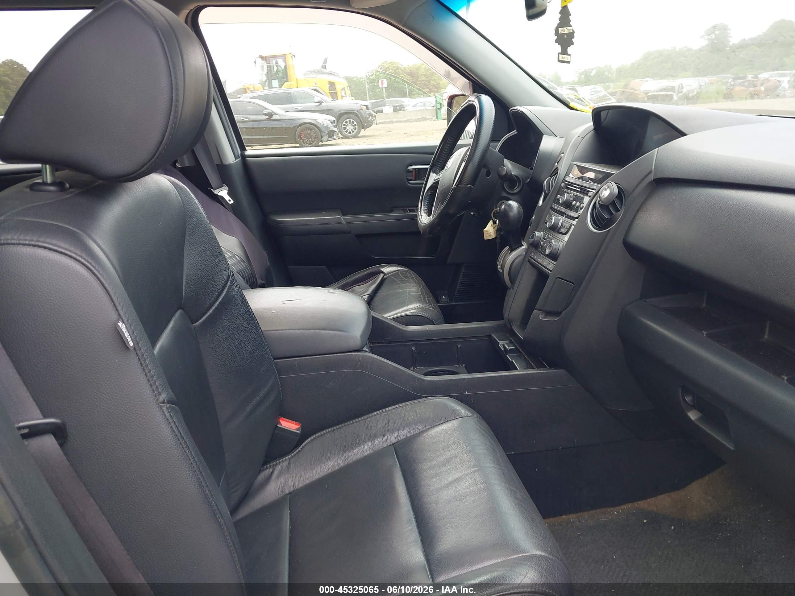 2013 Honda Pilot Ex-l Серебряный vin: 5FNYF4H5XDB069729