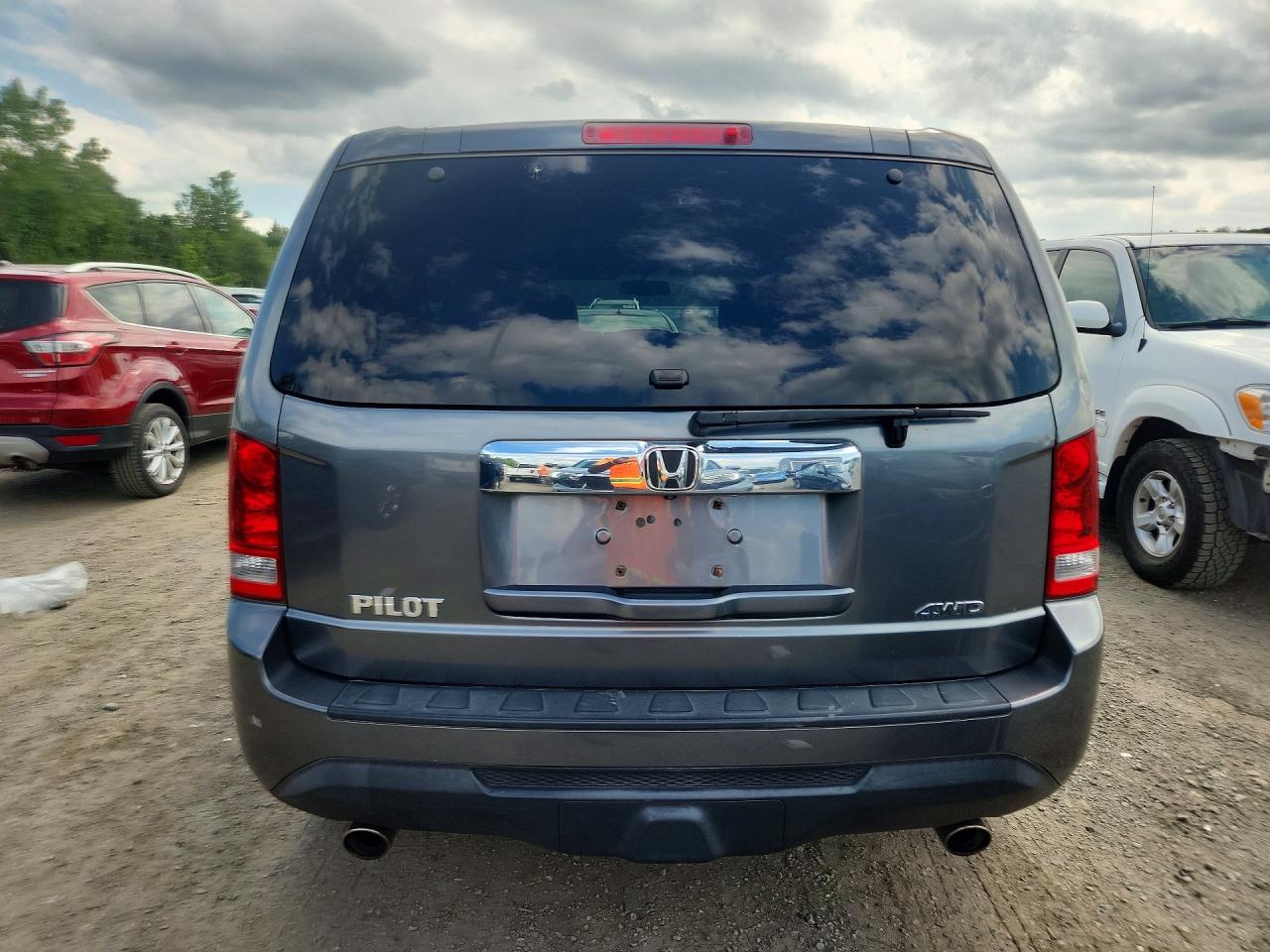 2013 Honda Pilot Exl Gray vin: 5FNYF4H5XDB073473