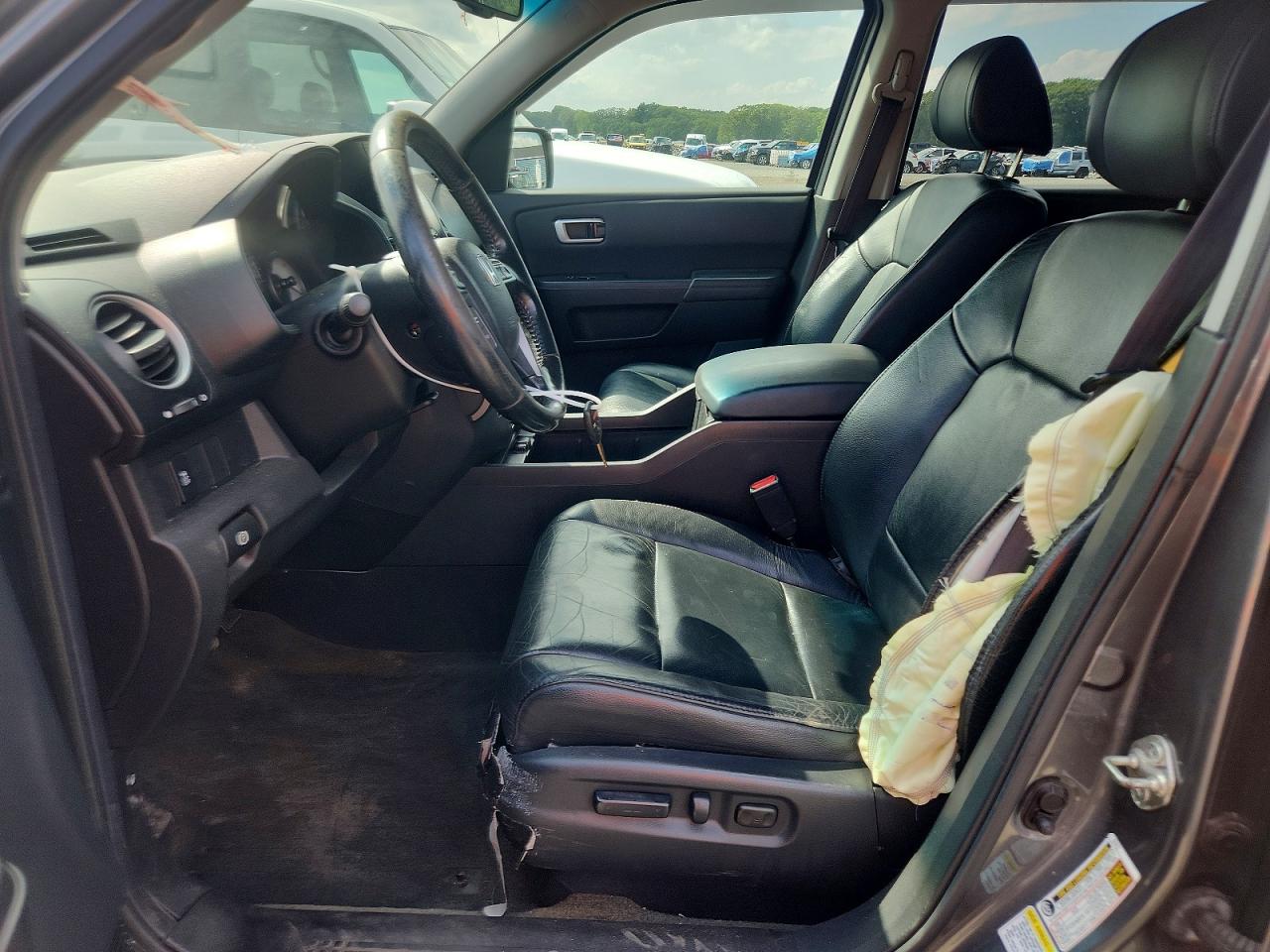 2013 Honda Pilot Exl Gray vin: 5FNYF4H5XDB073473