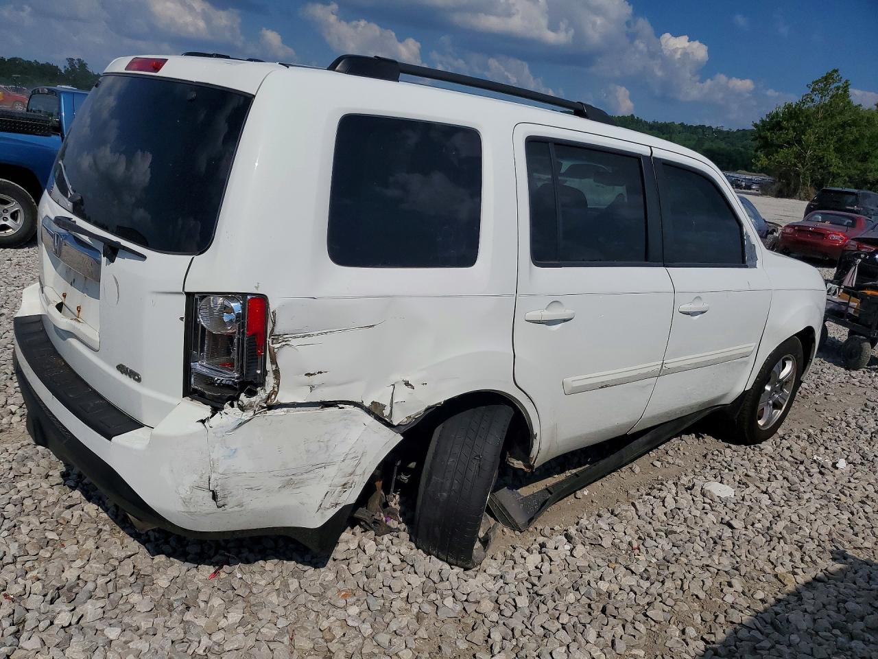 2014 Honda Pilot Exl Белый vin: 5FNYF4H5XEB021486
