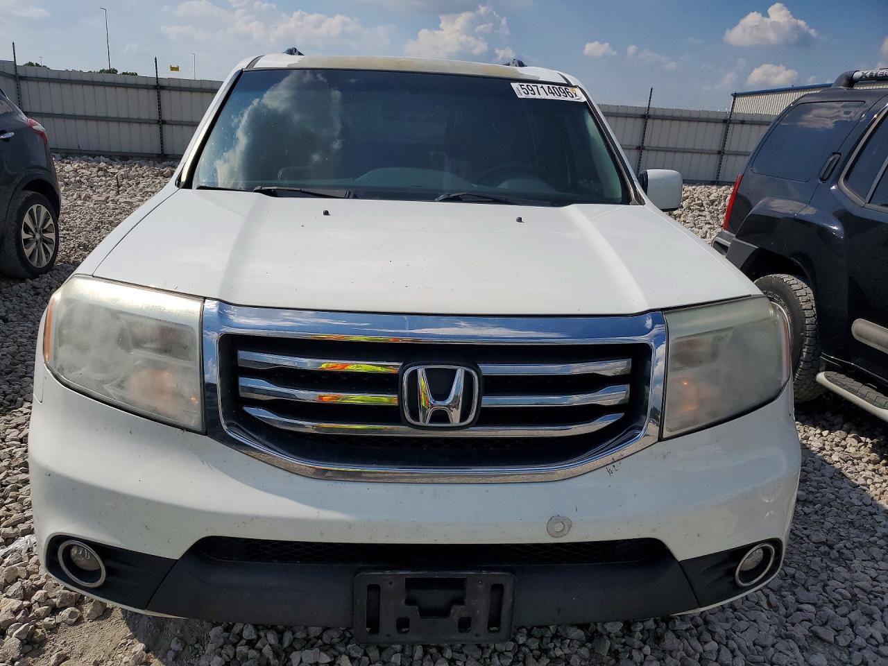 2014 Honda Pilot Exl Белый vin: 5FNYF4H5XEB021486