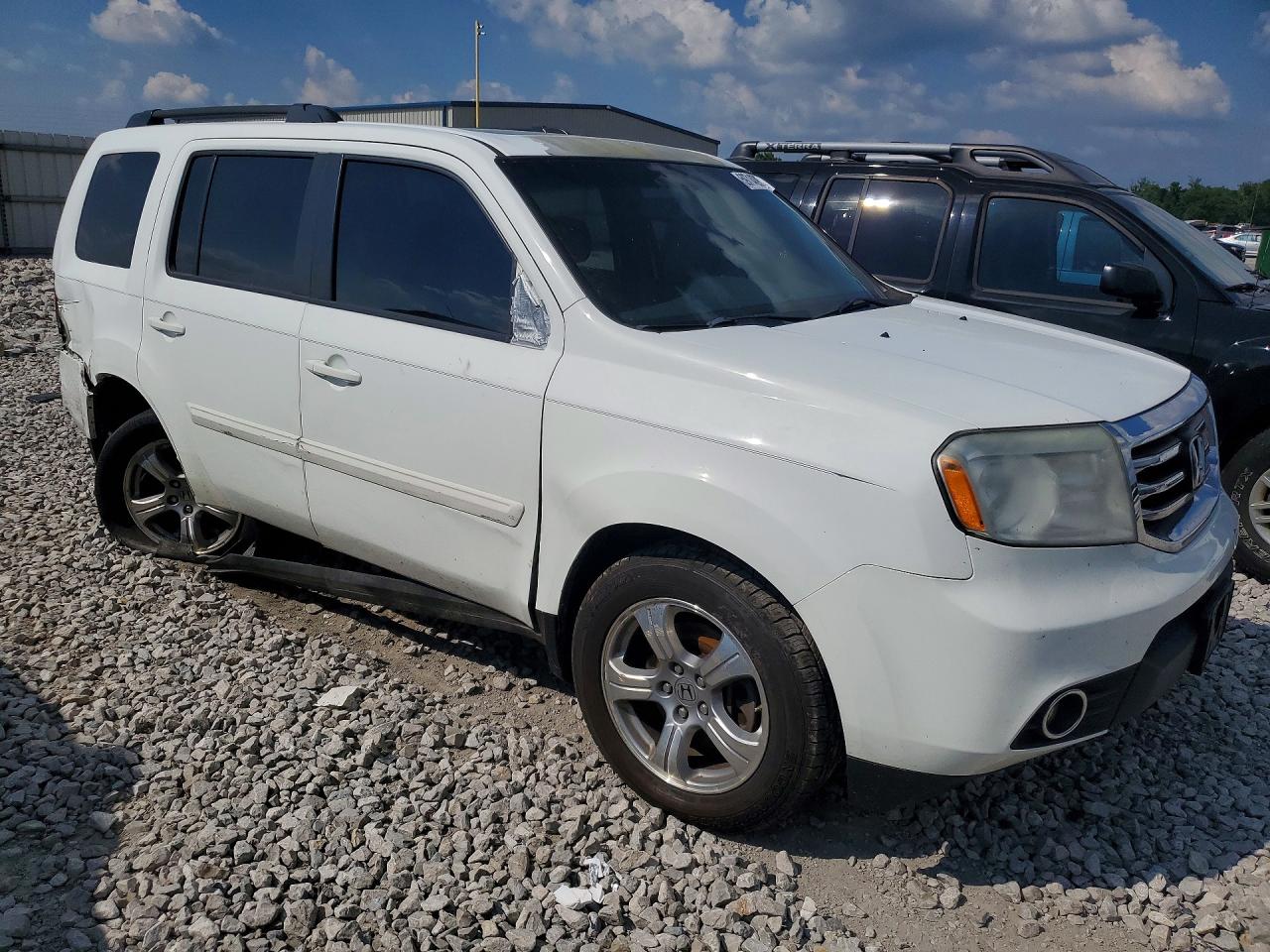 2014 Honda Pilot Exl Белый vin: 5FNYF4H5XEB021486