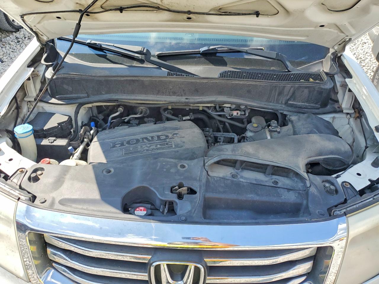 2014 Honda Pilot Exl Белый vin: 5FNYF4H5XEB021486