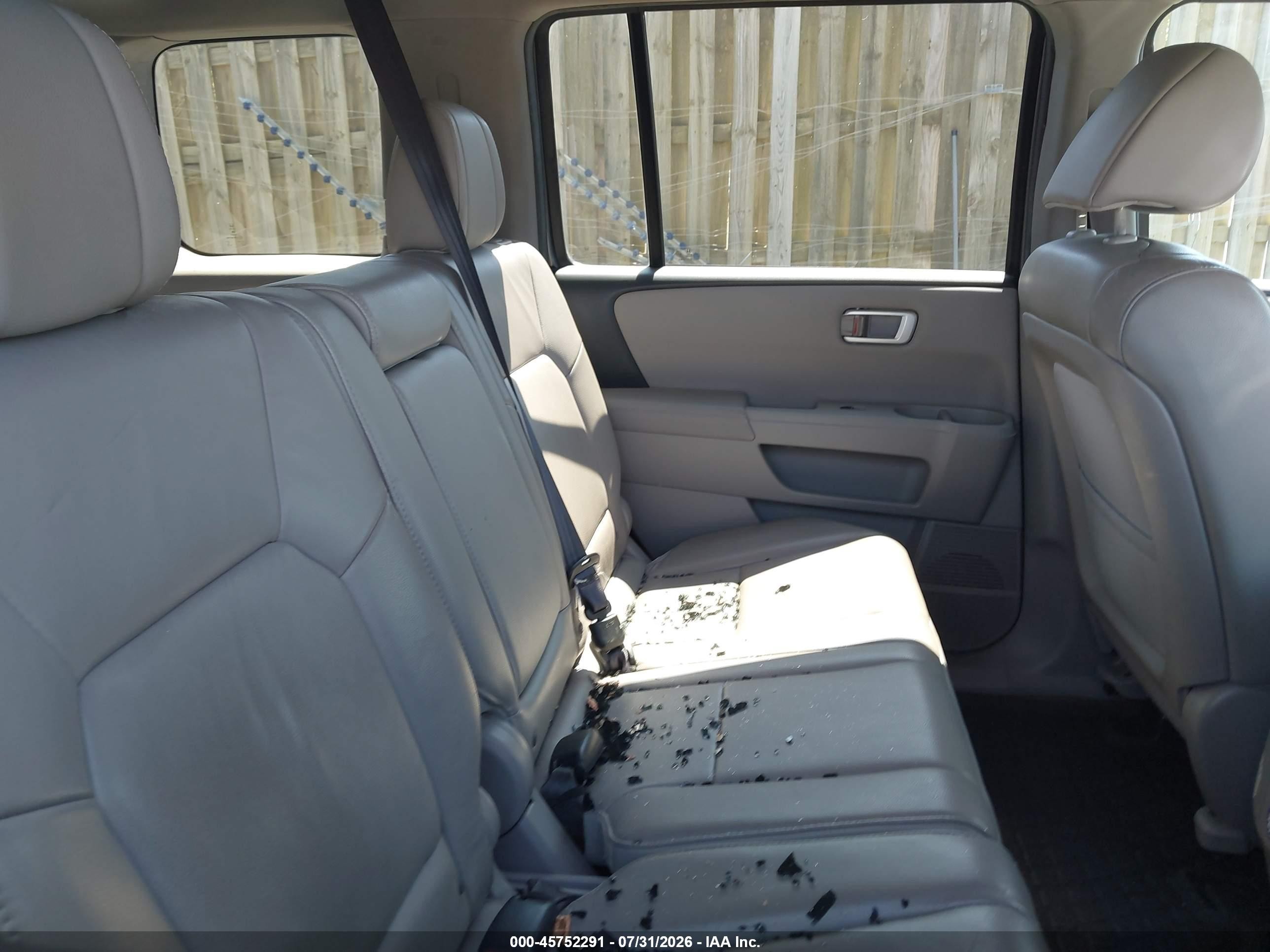 2014 Honda Pilot Ex-l Серый vin: 5FNYF4H5XEB040880