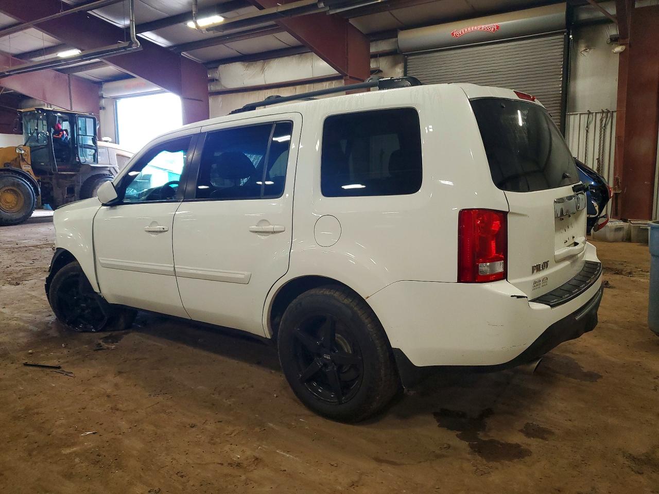 2014 Honda Pilot Exl White vin: 5FNYF4H5XEB049305