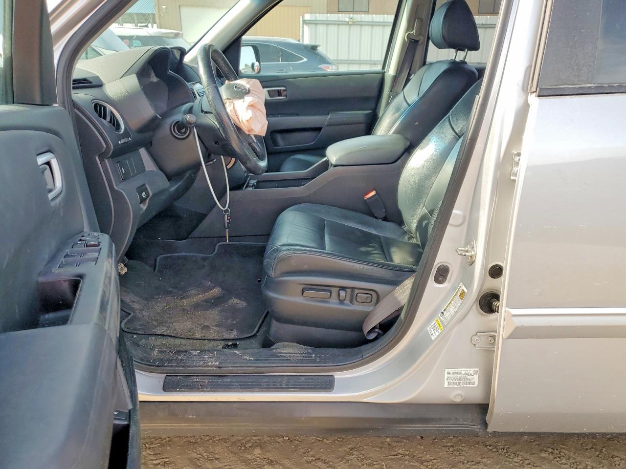 2015 Honda Pilot Exl Gray vin: 5FNYF4H5XFB022316