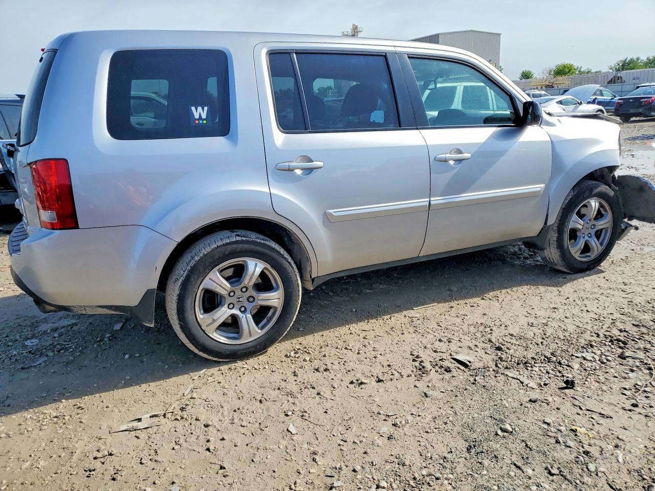 2015 Honda Pilot Exl Gray vin: 5FNYF4H5XFB022316