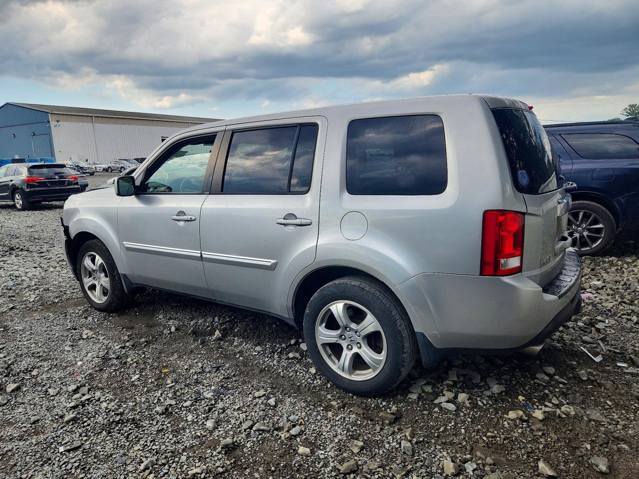 2015 Honda Pilot Exl Silver vin: 5FNYF4H5XFB035115