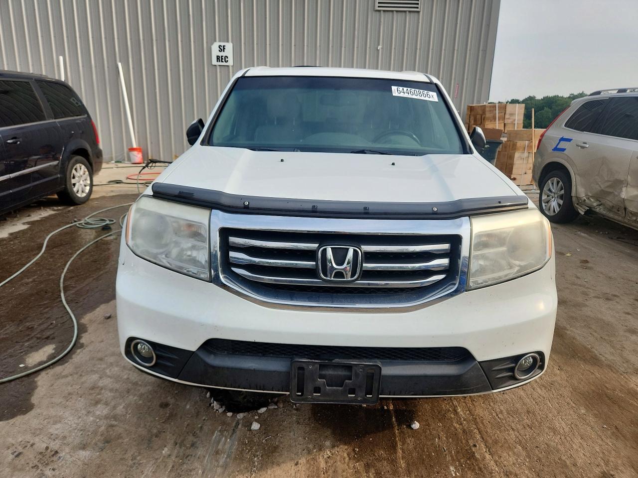 2015 Honda Pilot Exl White vin: 5FNYF4H5XFB042212