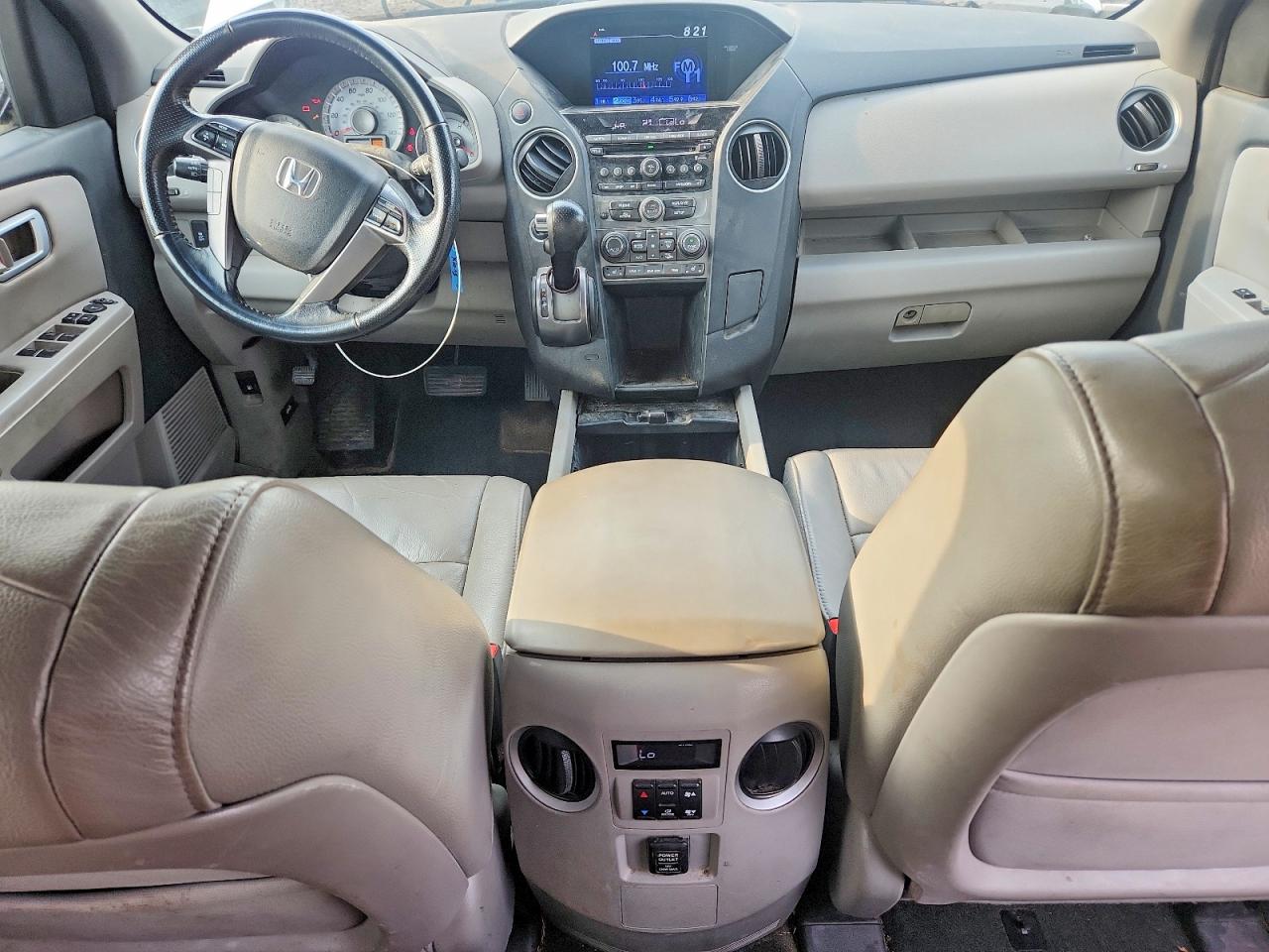 2015 Honda Pilot Exl White vin: 5FNYF4H5XFB042212