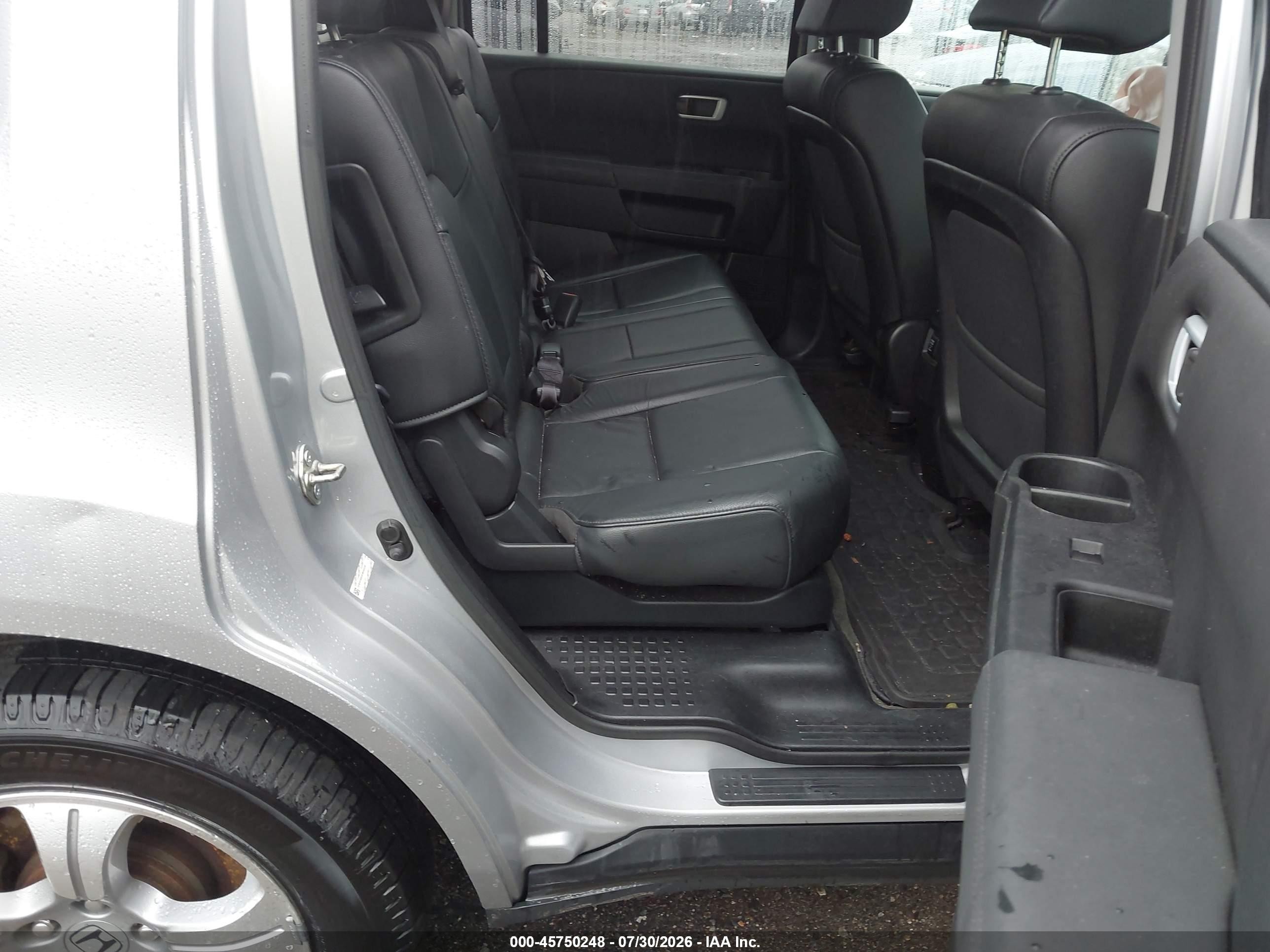 2015 Honda Pilot Ex-l Серебряный vin: 5FNYF4H5XFB045529