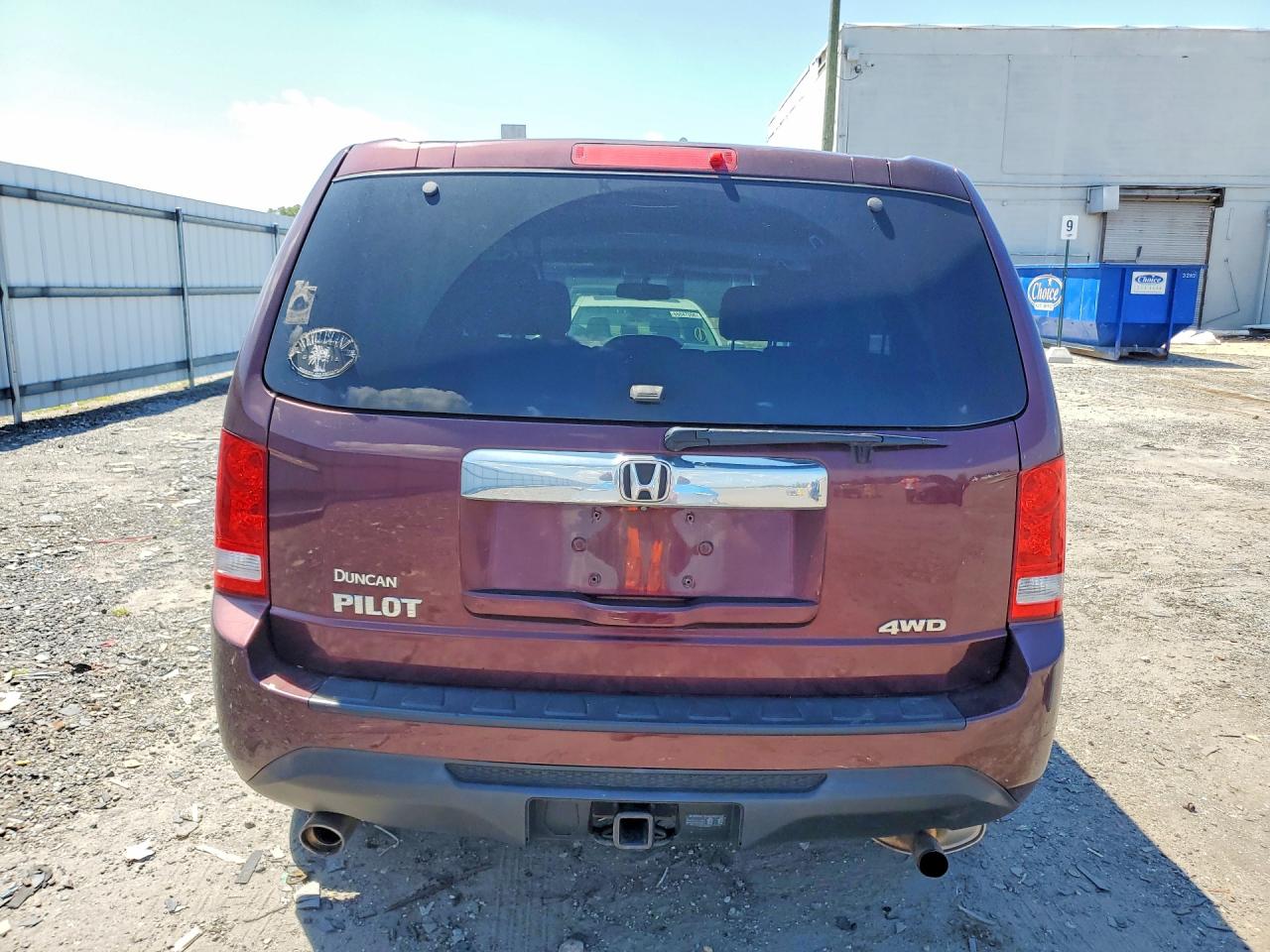 2015 Honda Pilot Exl Бордовый vin: 5FNYF4H5XFB059544