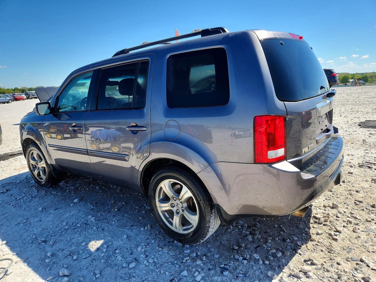 2015 Honda Pilot Exl Gray vin: 5FNYF4H5XFB075680