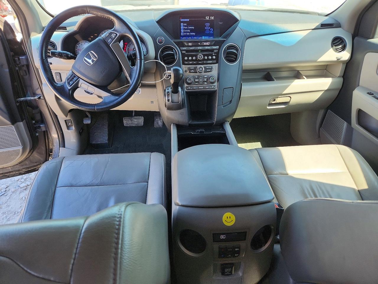 2015 Honda Pilot Exl Gray vin: 5FNYF4H5XFB075680
