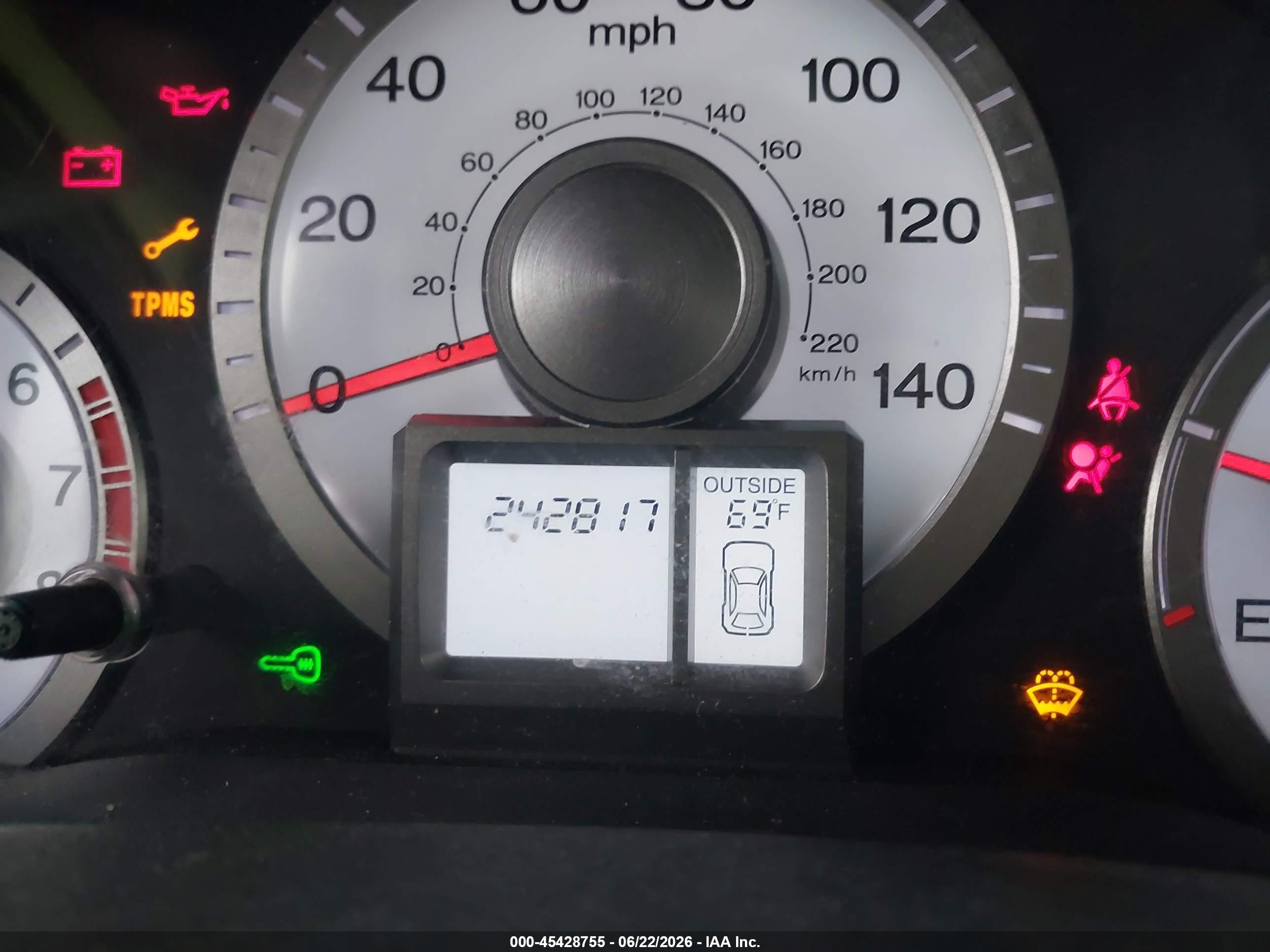 2010 Honda Pilot Ex-l Black vin: 5FNYF4H60AB006191