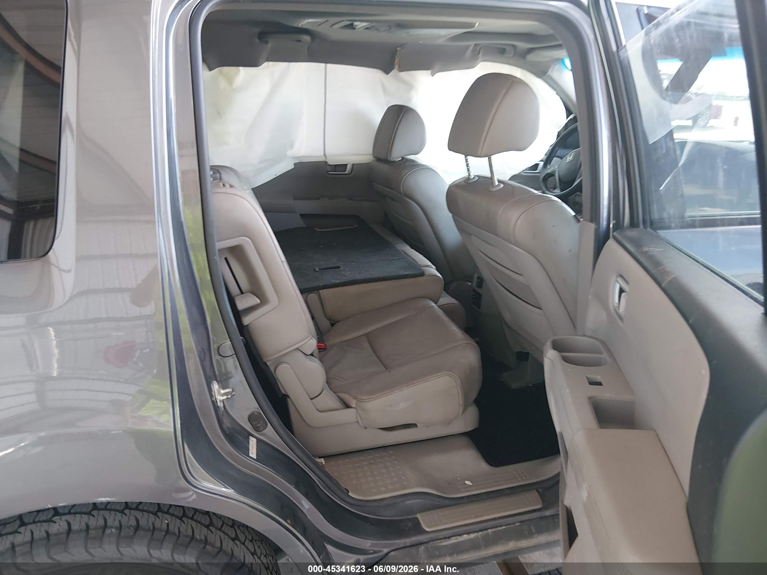 2010 Honda Pilot Ex-l Gray vin: 5FNYF4H60AB032631