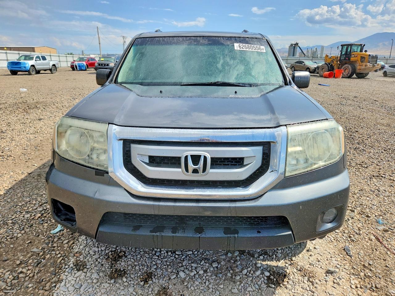 2010 Honda Pilot Exl Серый vin: 5FNYF4H60AB038204
