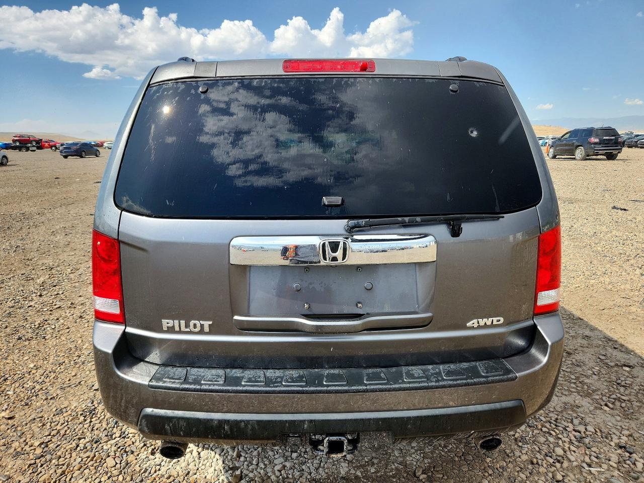 2010 Honda Pilot Exl Серый vin: 5FNYF4H60AB038204
