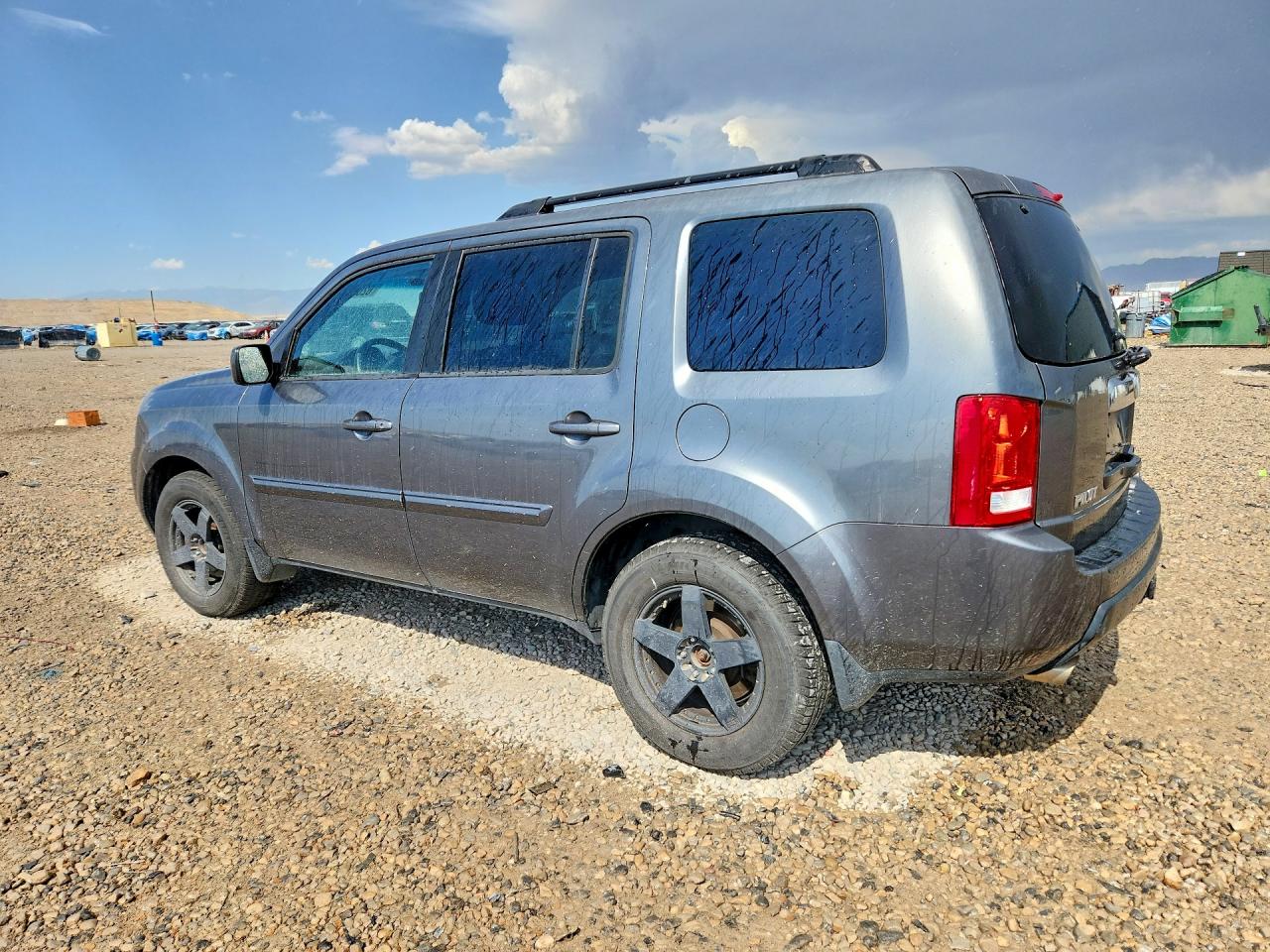 2010 Honda Pilot Exl Серый vin: 5FNYF4H60AB038204