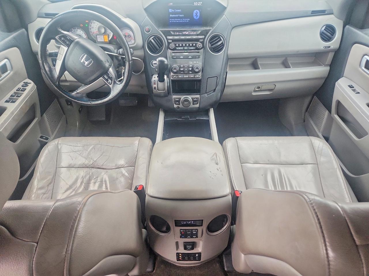 2012 Honda Pilot Exl White vin: 5FNYF4H60CB008882