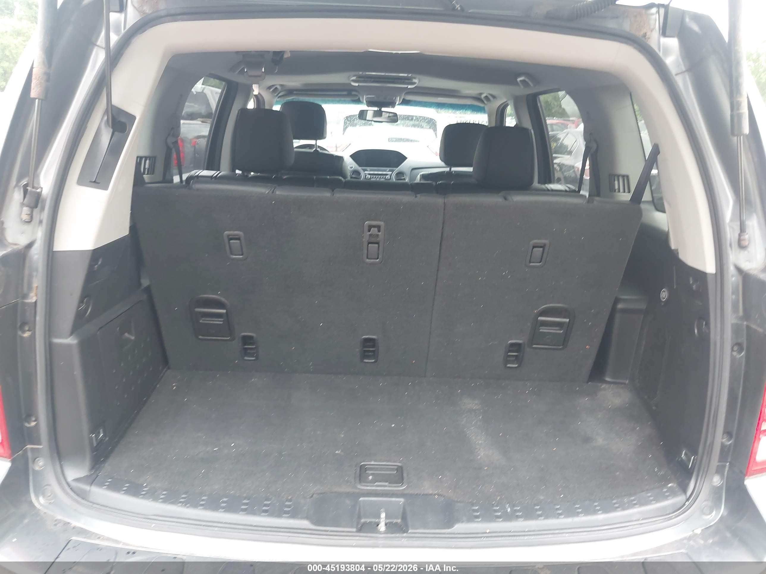 2012 Honda Pilot Ex-l Gray vin: 5FNYF4H60CB025357