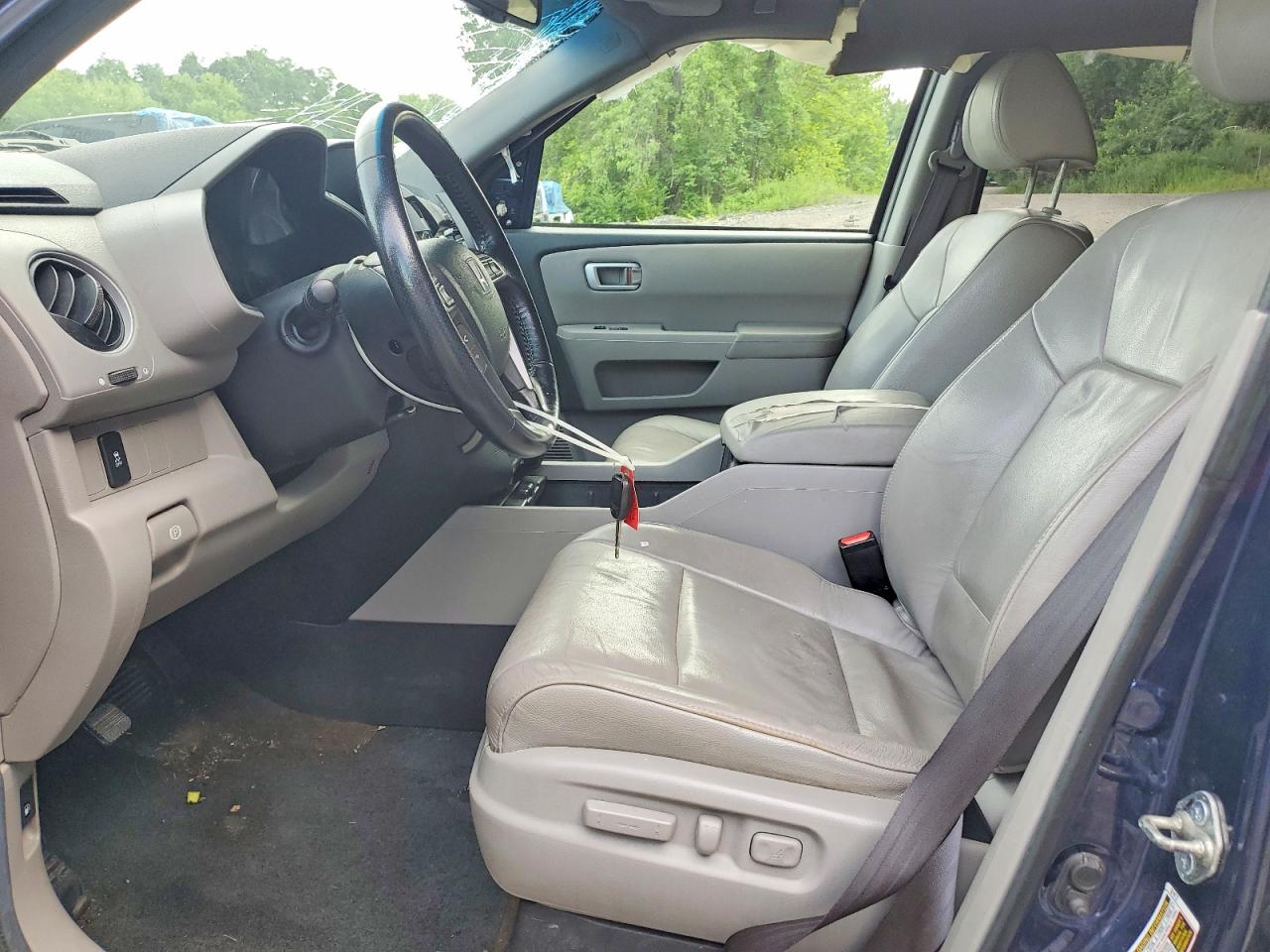 2013 Honda Pilot Exl Blue vin: 5FNYF4H60DB036814