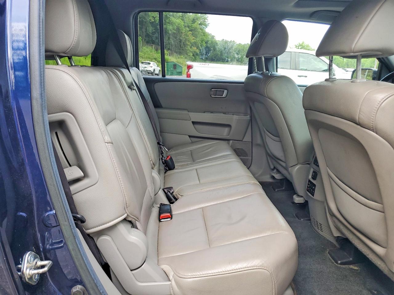 2013 Honda Pilot Exl Blue vin: 5FNYF4H60DB036814