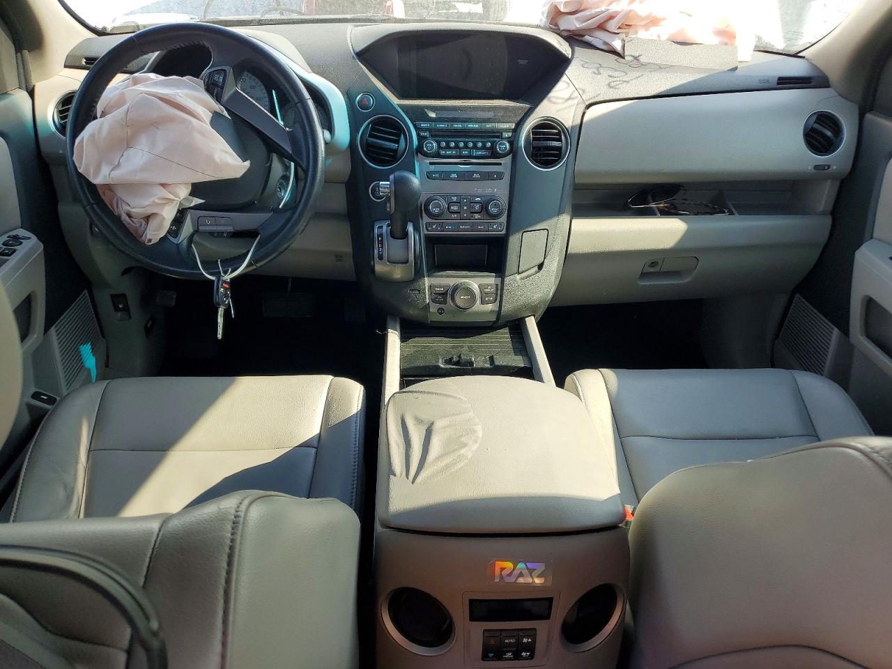 2013 Honda Pilot Exl White vin: 5FNYF4H60DB059543