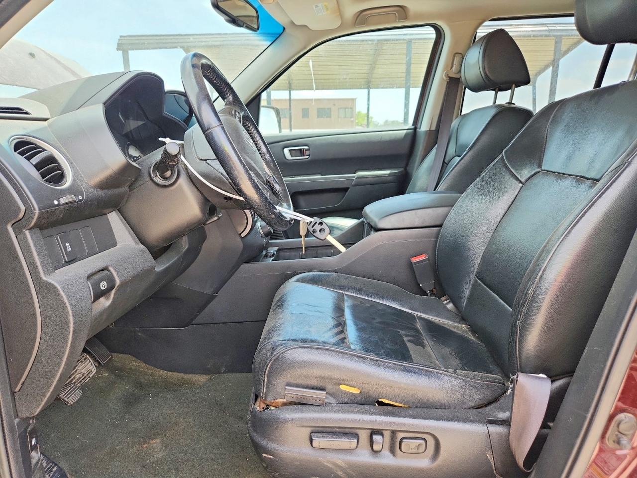 2015 Honda Pilot Exl Burgundy vin: 5FNYF4H60FB010832