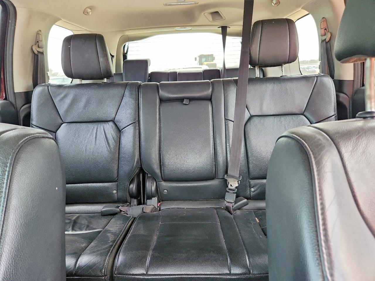 2015 Honda Pilot Exl Burgundy vin: 5FNYF4H60FB010832