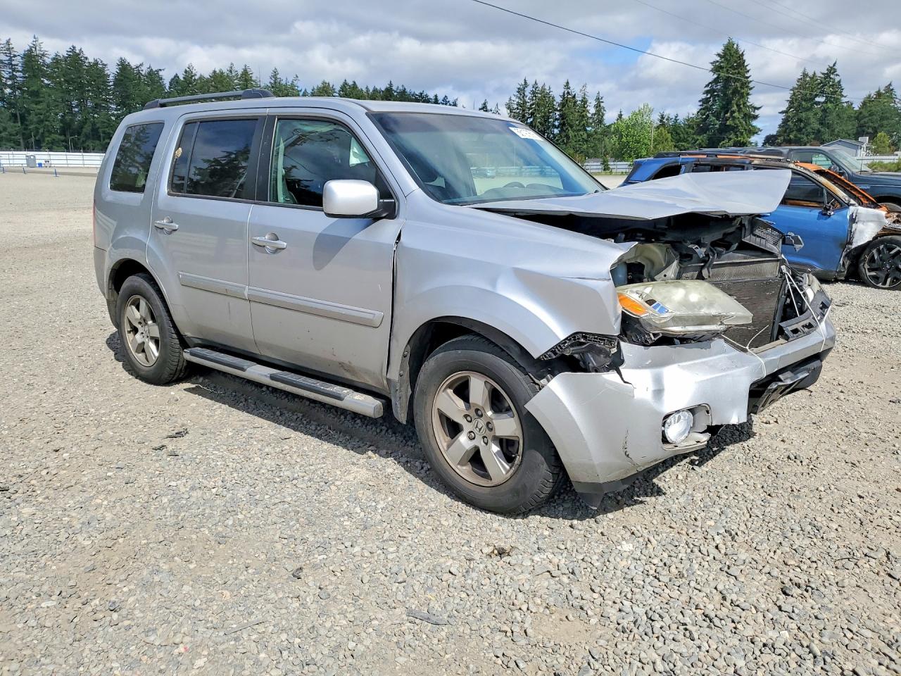 2011 Honda Pilot Exl Серебряный vin: 5FNYF4H61BB002068