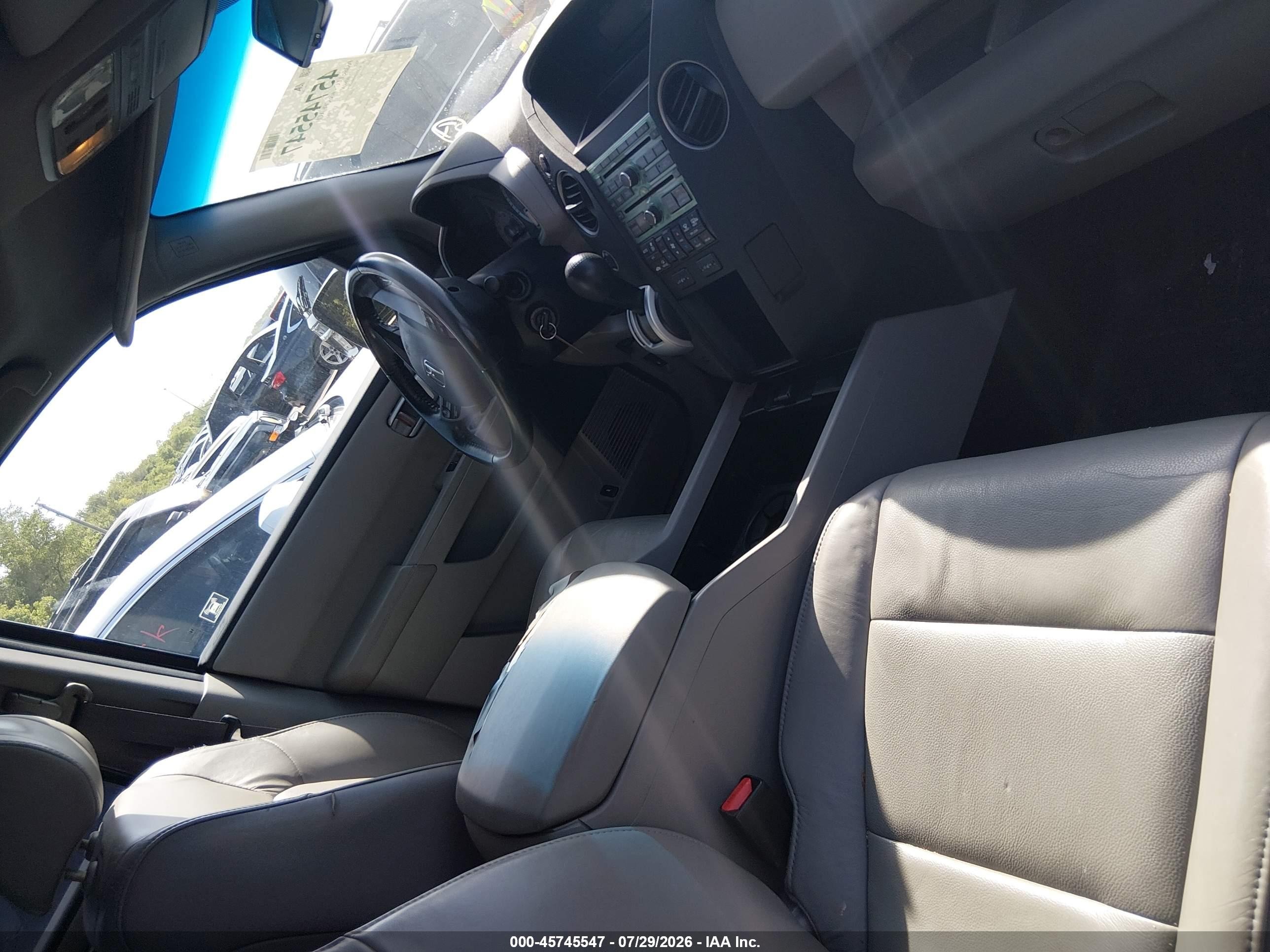 2011 Honda Pilot Ex-l Black vin: 5FNYF4H61BB053098