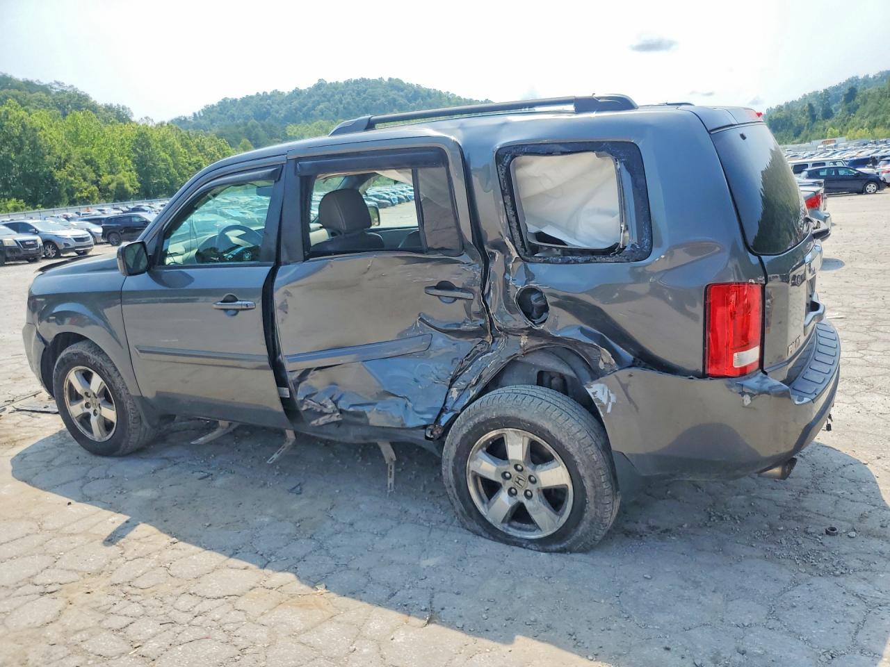 2011 Honda Pilot Exl Серый vin: 5FNYF4H61BB090815