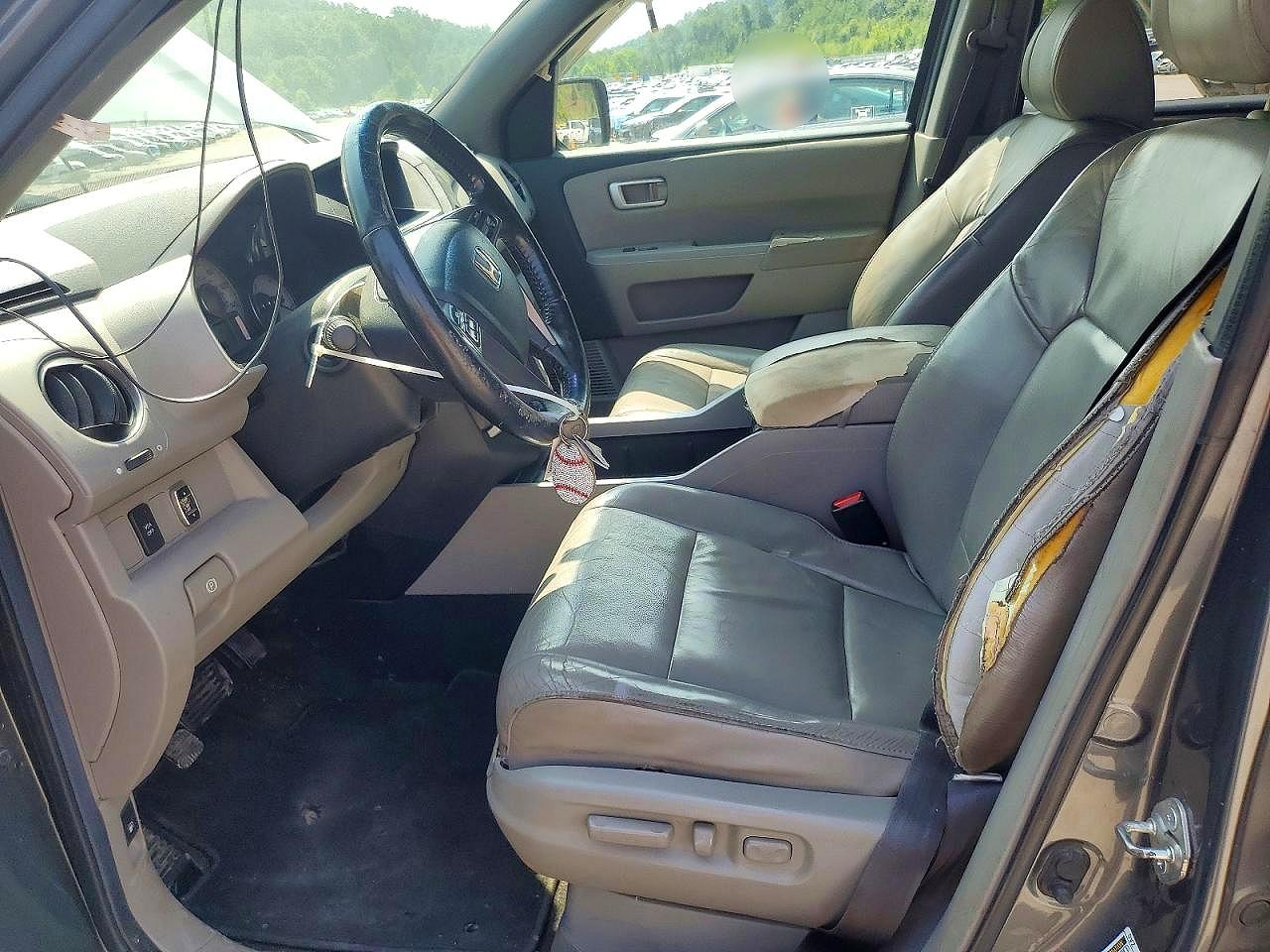 2011 Honda Pilot Exl Серый vin: 5FNYF4H61BB090815