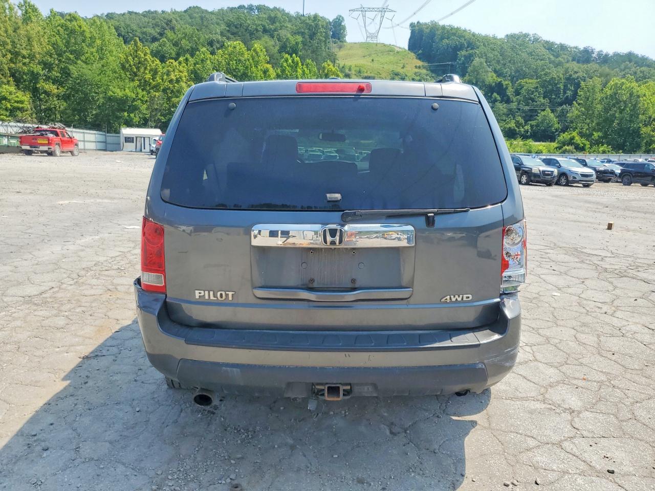 2011 Honda Pilot Exl Серый vin: 5FNYF4H61BB090815