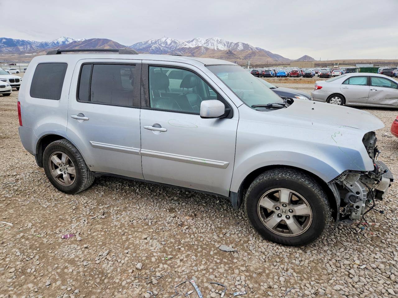 2011 Honda Pilot Exl Silver vin: 5FNYF4H61BB097697