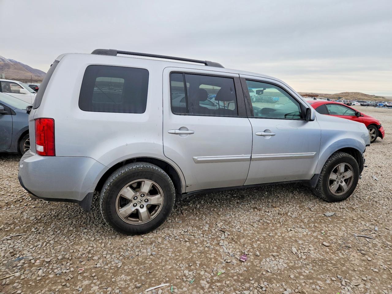 2011 Honda Pilot Exl Silver vin: 5FNYF4H61BB097697