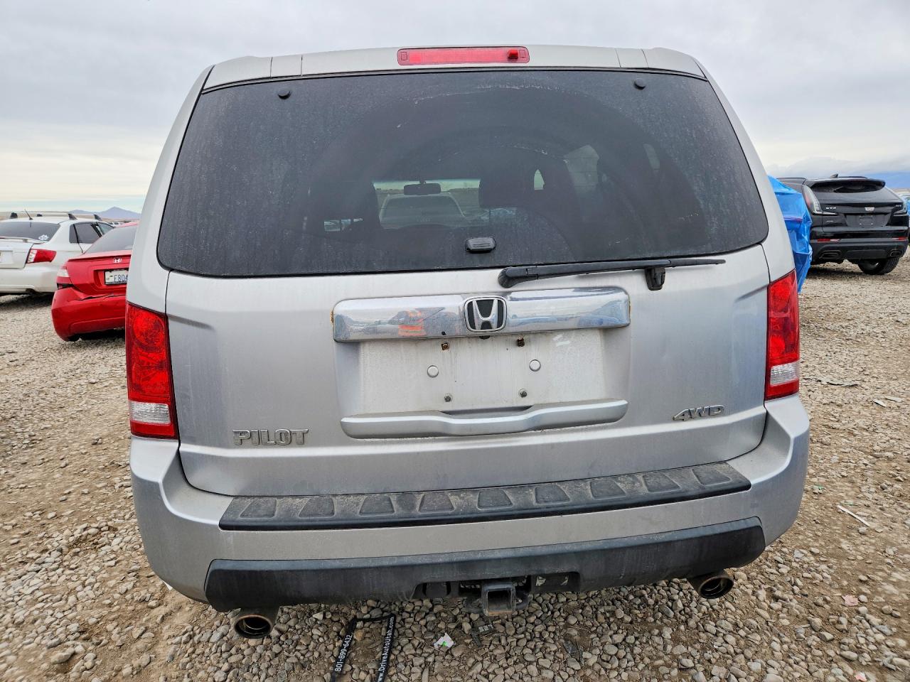 2011 Honda Pilot Exl Silver vin: 5FNYF4H61BB097697