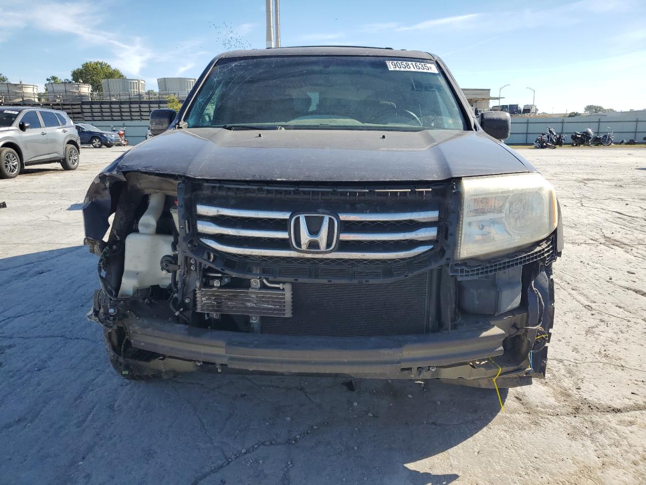 2012 Honda Pilot Exl Brown vin: 5FNYF4H61CB002976