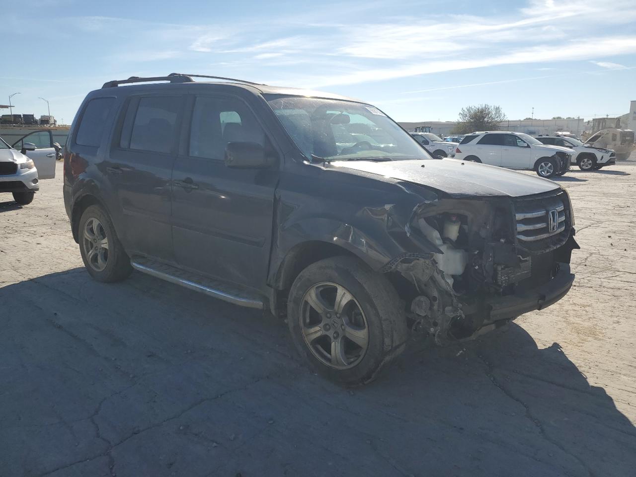 2012 Honda Pilot Exl Brown vin: 5FNYF4H61CB002976
