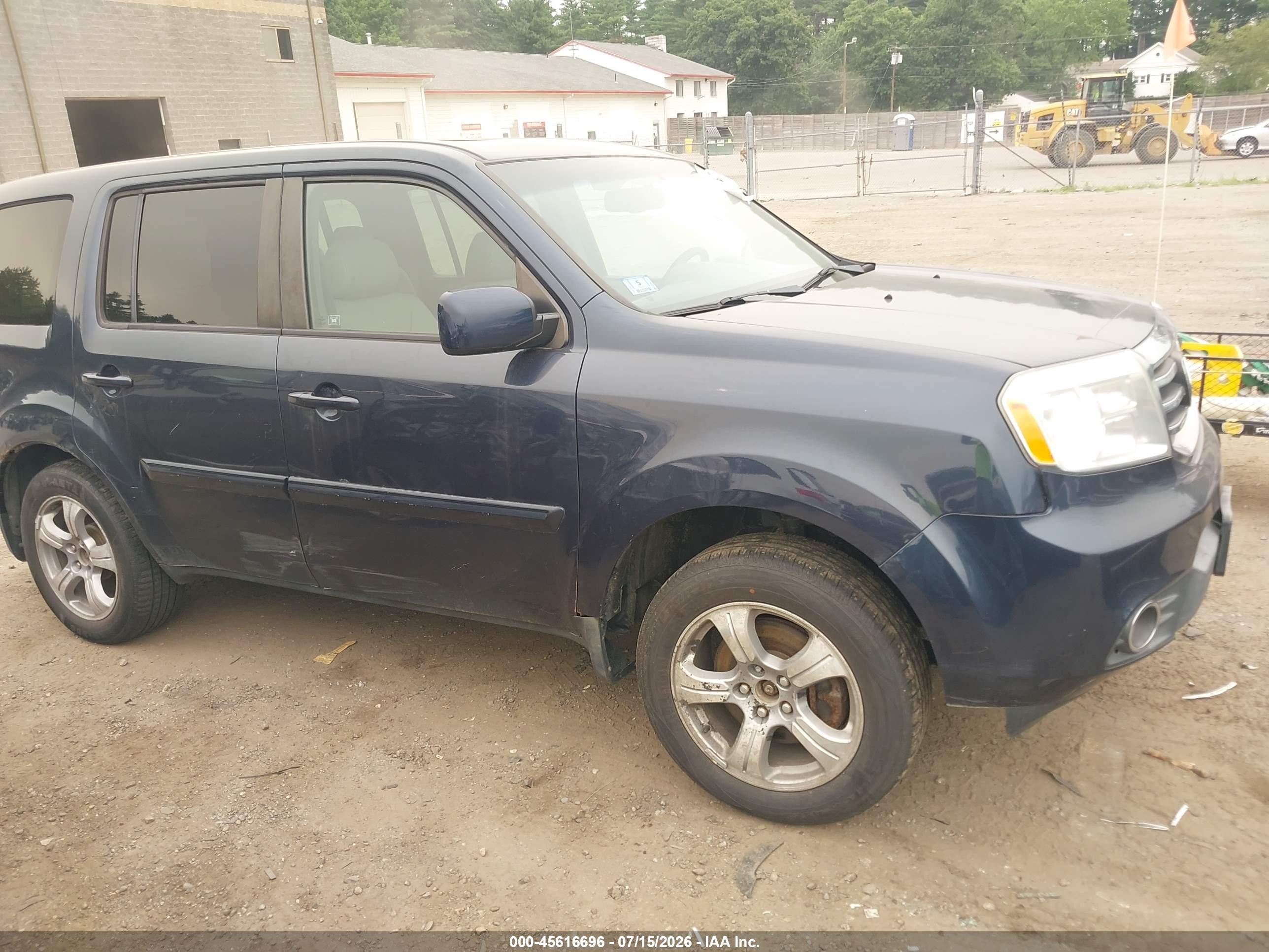 2012 Honda Pilot Ex-l Black vin: 5FNYF4H61CB034309