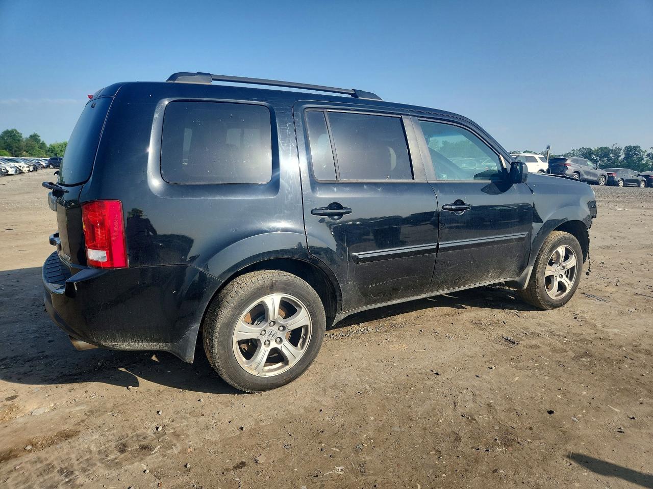 2012 Honda Pilot Exl Black vin: 5FNYF4H61CB040806