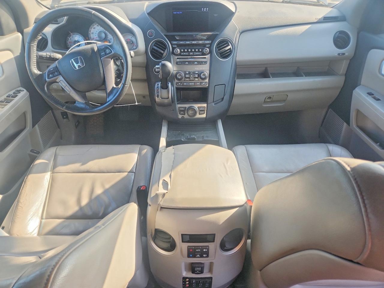 2012 Honda Pilot Exl Black vin: 5FNYF4H61CB040806