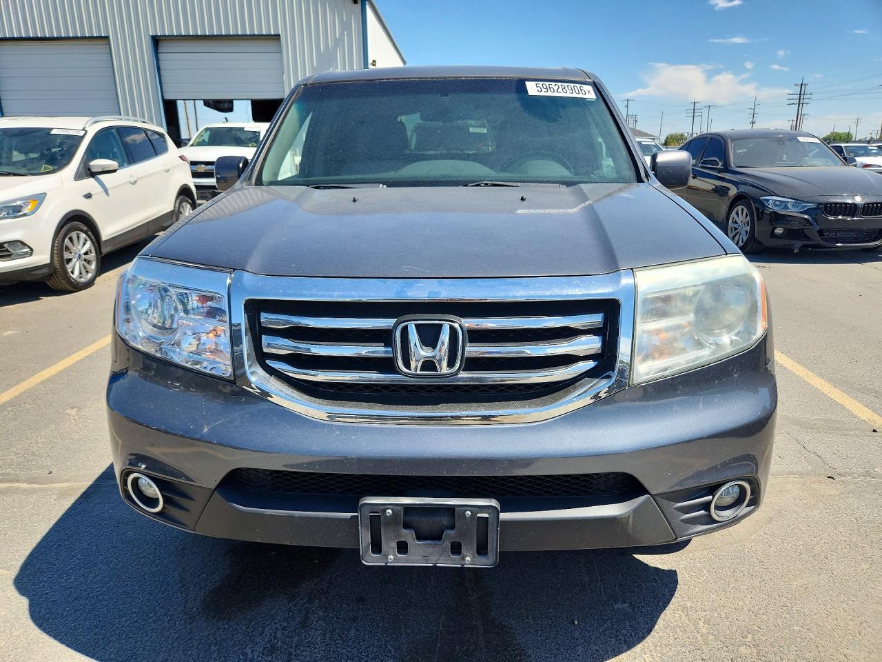 2012 Honda Pilot Exl Угольный vin: 5FNYF4H61CB055807
