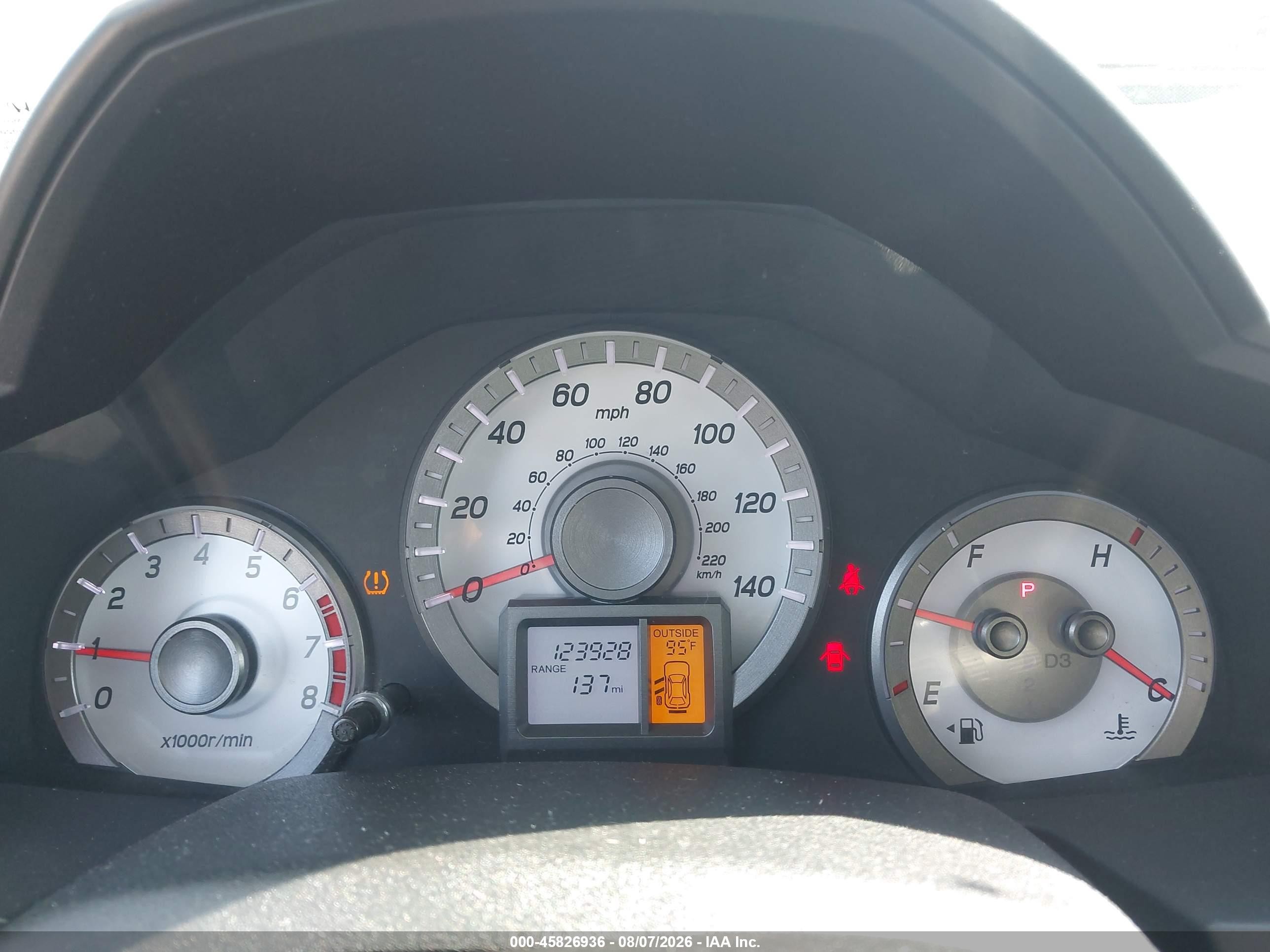 2013 Honda Pilot Ex-l Серый vin: 5FNYF4H61DB050866