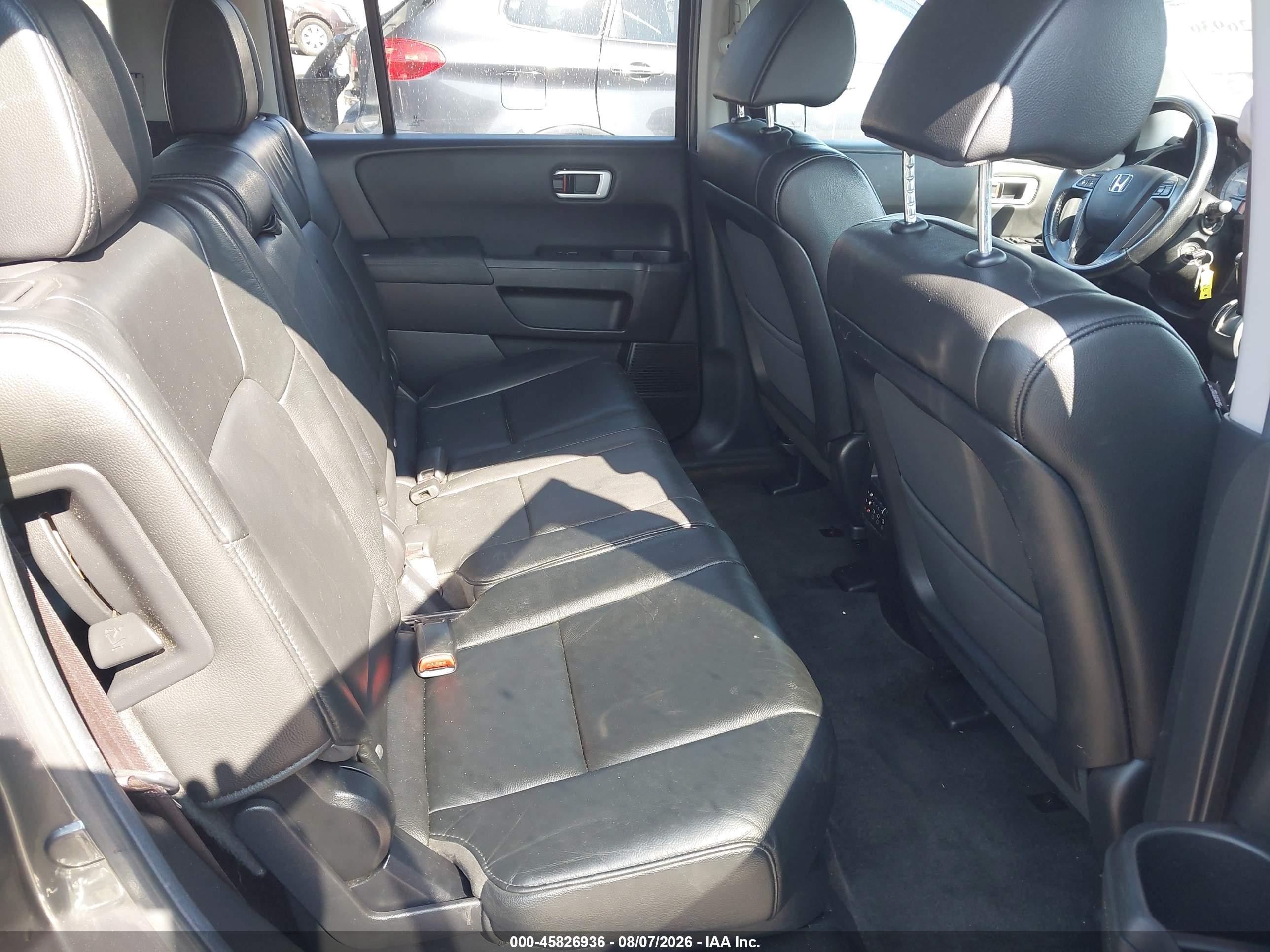 2013 Honda Pilot Ex-l Серый vin: 5FNYF4H61DB050866
