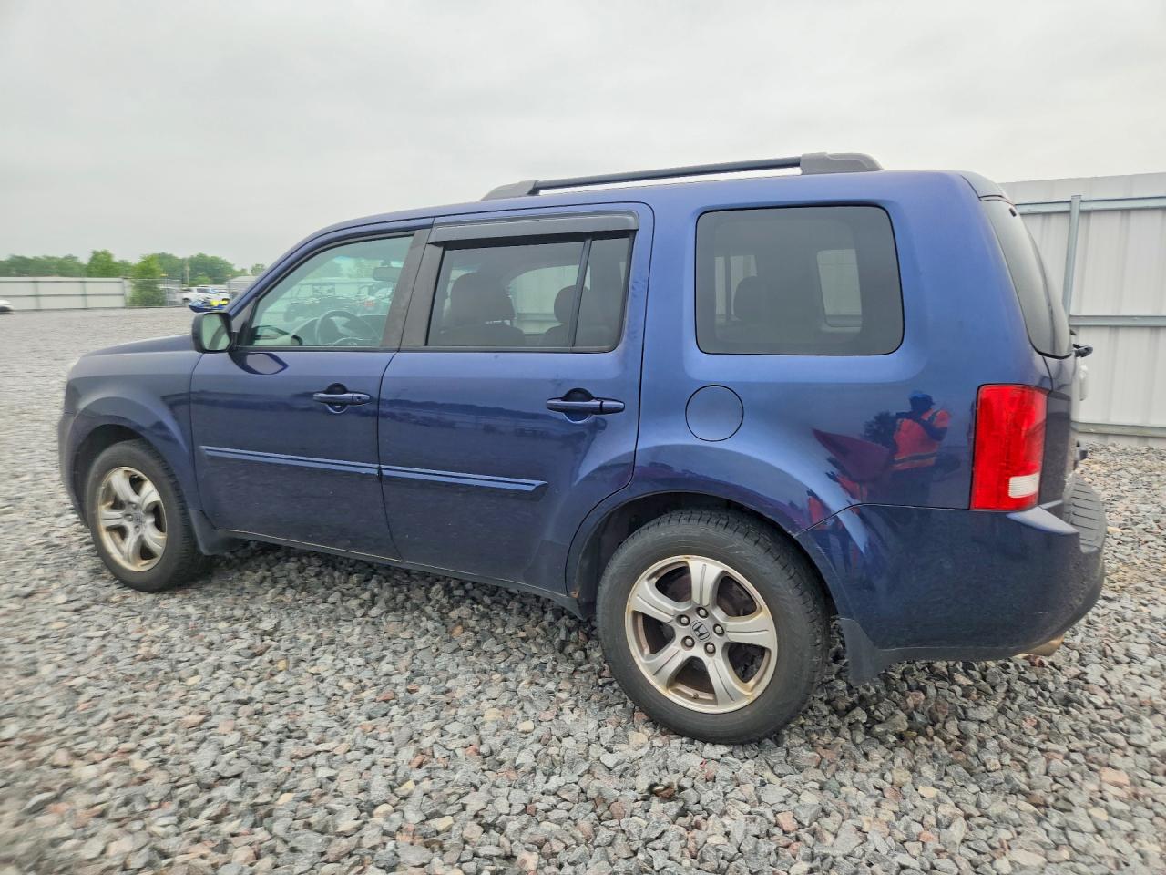 2013 Honda Pilot Exl Blue vin: 5FNYF4H61DB501486