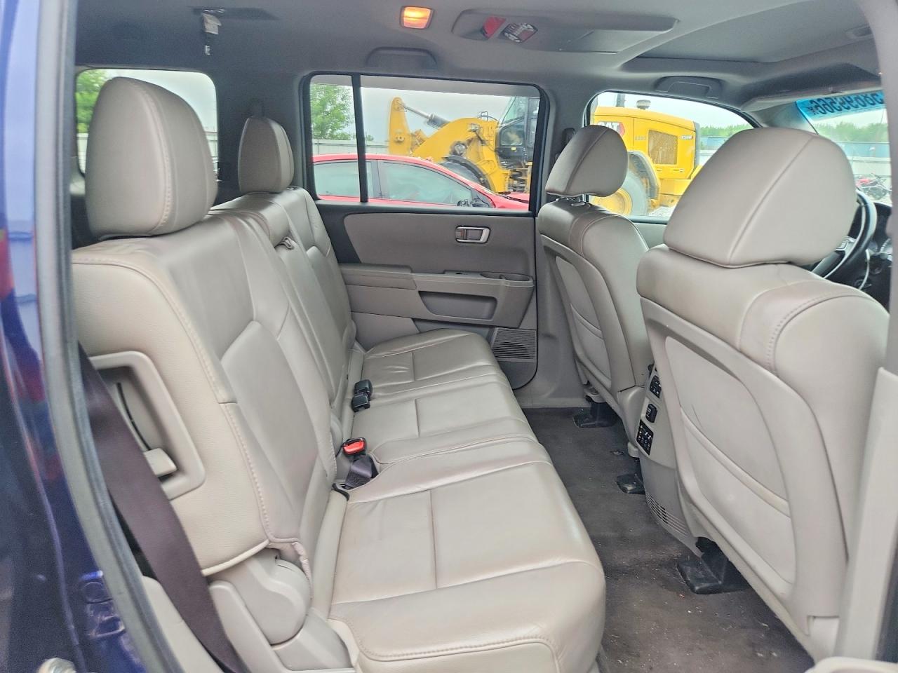 2013 Honda Pilot Exl Blue vin: 5FNYF4H61DB501486