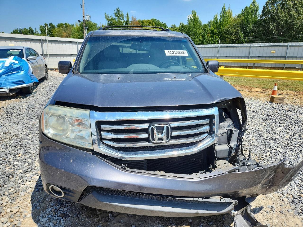 2014 Honda Pilot Exl Charcoal vin: 5FNYF4H61EB012720